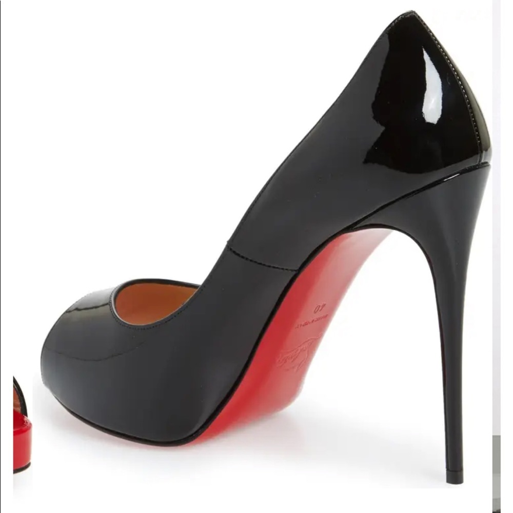 Christian Louboutin Prive’ Open Toe Pump - Picture 2 of 4